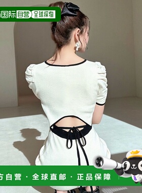 1h可退 日本直邮RESEXXY 女士双色修身连衣裙 152530361401包臀裙