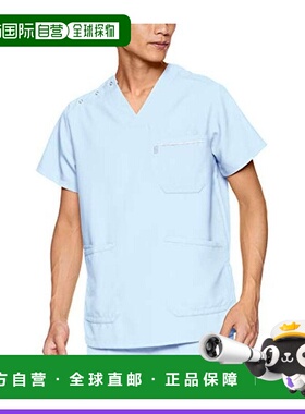 【日本直邮】Mizuno医生手术服 男女皆可抗菌防静电 浅蓝色S MZ00