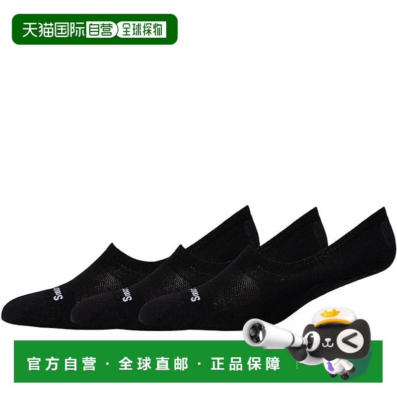 香港直邮潮奢 smartwool 男士 Everyday No Show 袜子(三件装)