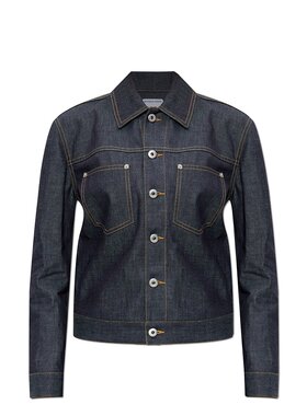 BOTTEGA VENETA 女士夹克 831608V5SN04245 CO 深蓝色