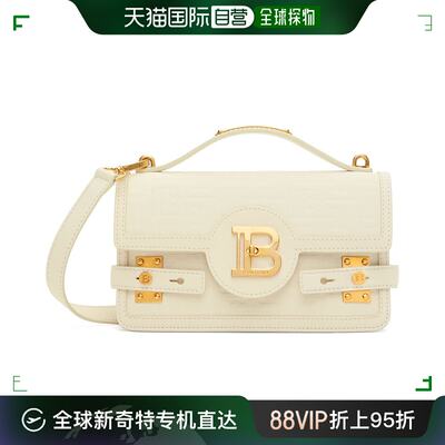 香港直邮潮奢 Balmain 巴尔曼 女士灰白色 B-Buzz 24 Monogrammed