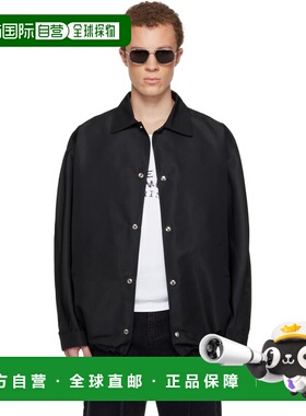 1h可退 香港直邮潮奢 Givenchy 纪梵希 男士 黑色夹克 BM01G3166P