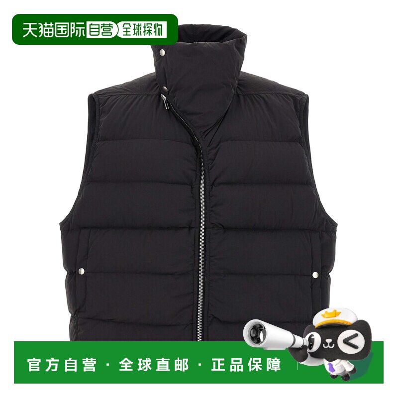 1h可退 香港直邮RICK OWENS 男士马甲 RU02E1798MTD109 AW2025 黑