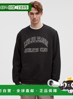 自营1h可退 欧洲直邮LULULEMON露露乐檬 Steady State 圆领卫衣图
