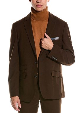 【美国奥莱】直发 Paisley & Gray Dover 修身夹克 - 棕色