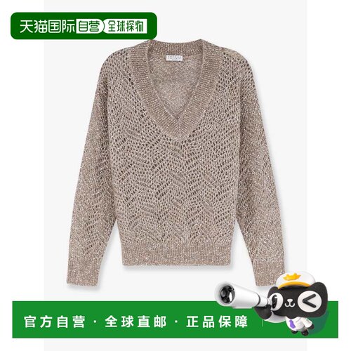 香港直邮Brunello Cucinelli 布内罗 古奇拉利 女士 马海毛混纺耀