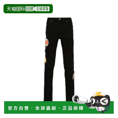 1h可退 香港直邮AMIRI 男士 黑色牛仔裤 AMDNSY1025BLACKOD