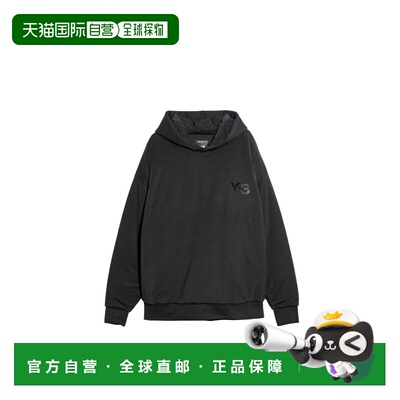 1h可退 香港直邮Y-3 男士 莱赛尔纤维连帽卫衣 JY4556 black黑色