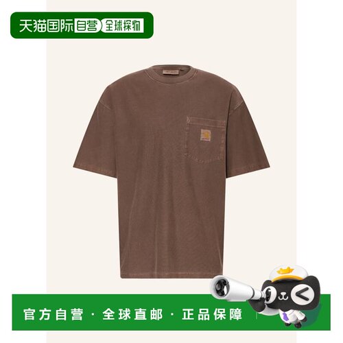 香港直邮CARHARTT WIP 男士T恤 100311986115000 CO 棕色 T-shirt