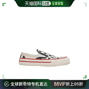 Rhude 香港直邮潮奢 男士 格纹平底运动鞋 RHPS24FO02620156VTGWH