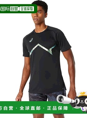 【日本直邮】ASICS 篮球DRY印花短袖 2063A290 002001(黑) /金2XL