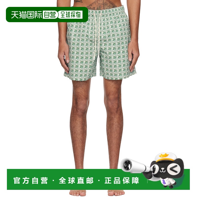 1h可退 香港直邮palm angels 男士 运动裤泳裤