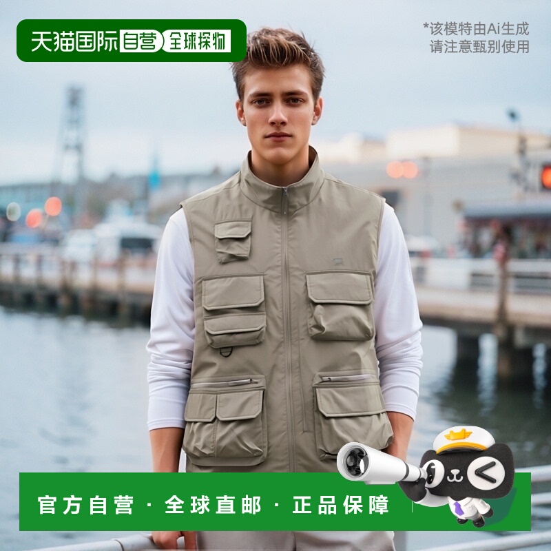 韩国直邮KOLON SPORT正品秋冬新款休闲户外运动男款马甲TLVAX2446