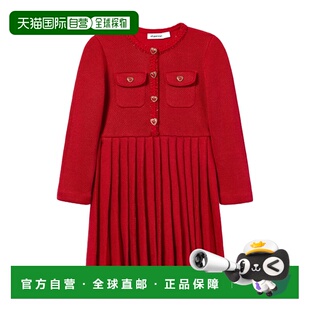 PORTRAIT 红色 女童连衣裙 AW2024 针织 RS25715SR 香港直邮SELF