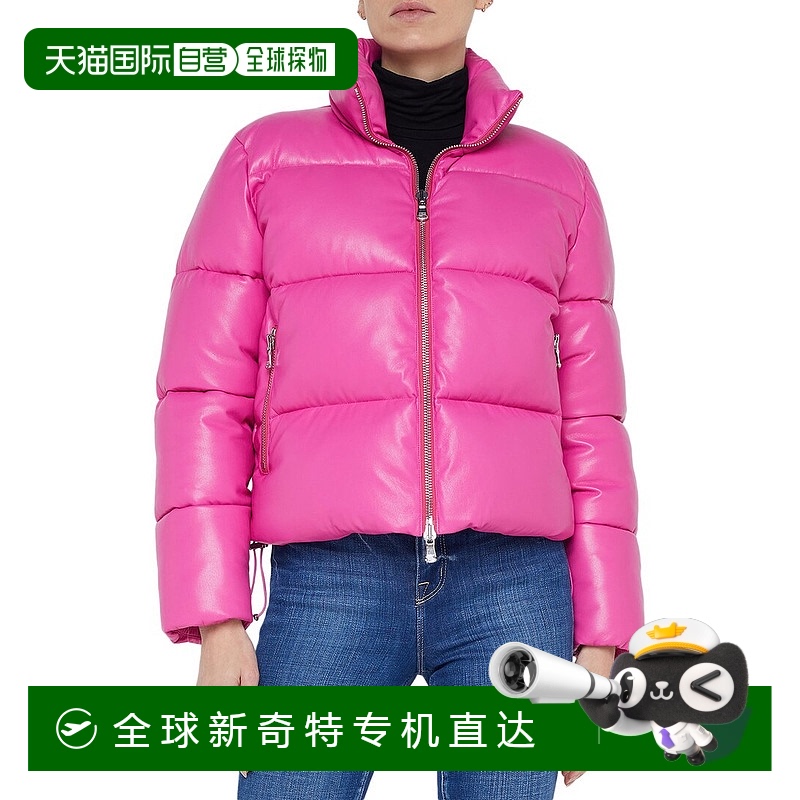 自营 L'AGENCE Larsen Puffer Jacket - pink 【美国奥莱】直发