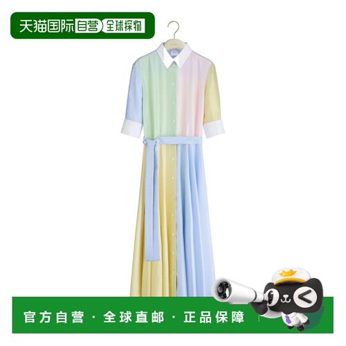 1h可退 Dior Dioriviera 中长款系带衬衫裙 641D08A6224连衣裙