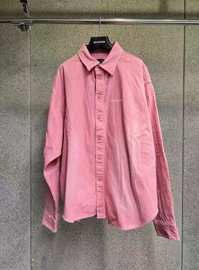 BALENCIAGA 女士衬衫 822840TRWB12014 SS2025 粉红色