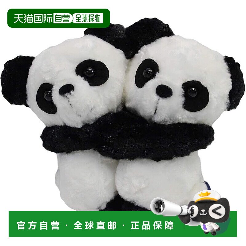【日本直邮】Take Off 毛绒玩具 非常爱2 M 2只熊猫可爱