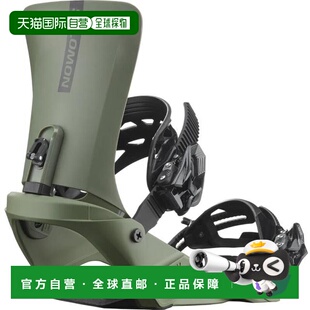 日本直邮SALOMON 雪板固定器 476488 RHYTHM 苔藓绿