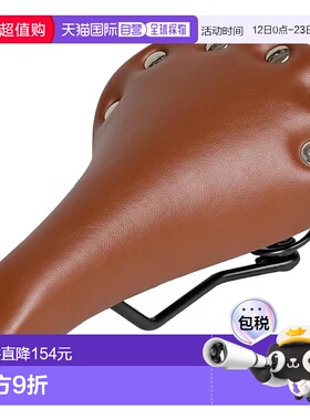 【日本直邮】GORIX 自行车座垫 棕色弹簧复古 GX-6000