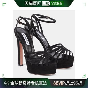 Flow Plateau AQUAZZURA 绒面革防水台凉鞋 女士 香港直邮潮奢