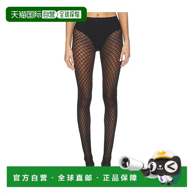 1h可退 香港直邮Wolford 女士 天鹅绒网状幻觉连裤袜 17650