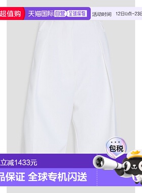 1h可退 香港直邮潮奢 Jacquemus 女士 褶裥绉纱短裤 241PA0811526