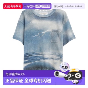 ERL10T002高档时髦显瘦小众透气舒适百搭 T恤 香港直邮ERL 短袖