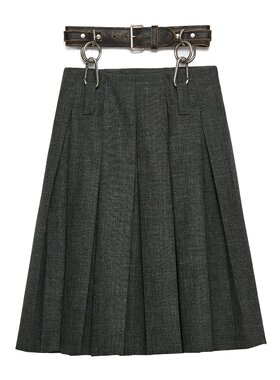 PRADA 女士半身裙 P149WK11CZSOOOF0480 SS2025 灰色