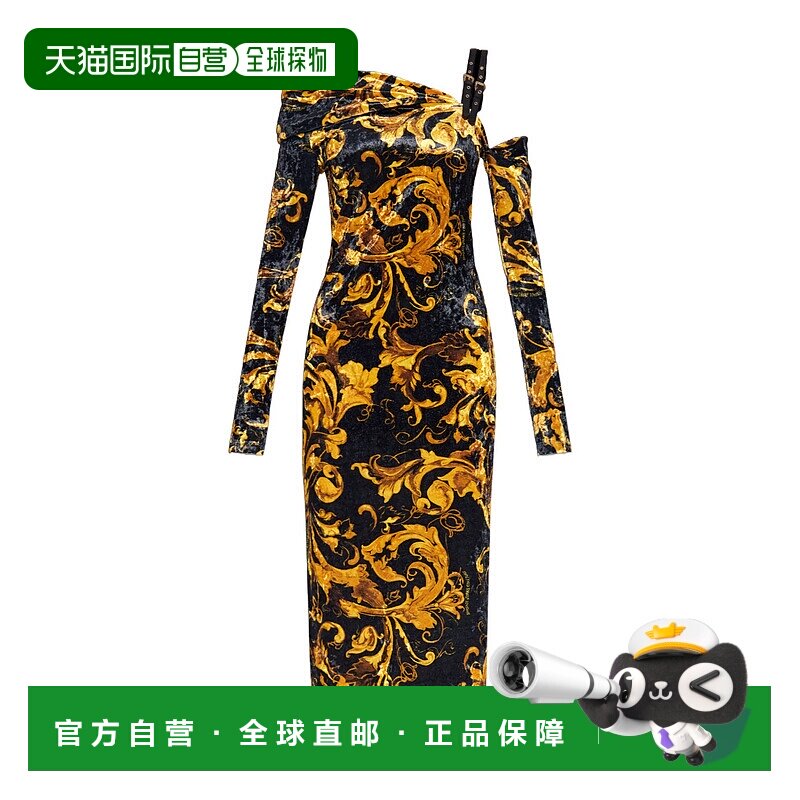 香港直邮VERSACE JEANS 女士连衣裙 79HAO974JS508G89 AW2025