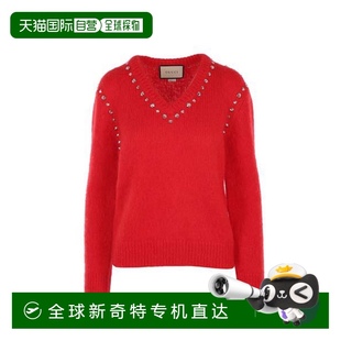 721152XKCQM6429 1小時(shí)內(nèi)可退 香港直郵GUCCI 女士針織毛衣 AW202
