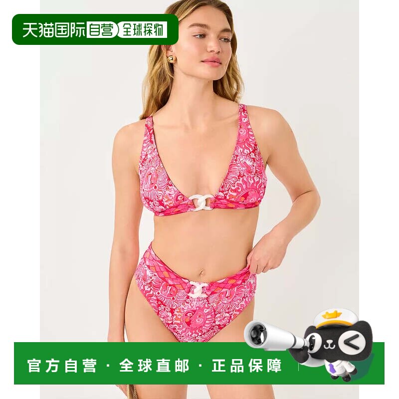 自营lilly pulitzer  泳装 美国奥莱直发性感泳衣比基尼