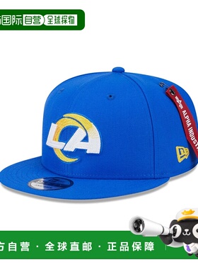 自营new eraAlpha Industries Blue 9FIFTY 'Los Angeles Rams' S