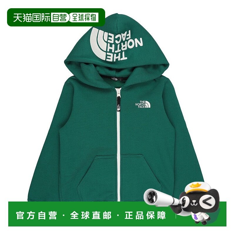 日本直邮 Outdoor 儿童Rearview全拉链连帽卫衣 NTJ62261北面