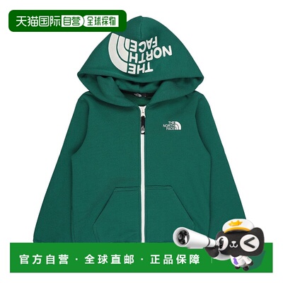 日本直邮 Outdoor 儿童Rearview全拉链连帽卫衣 NTJ62261北面