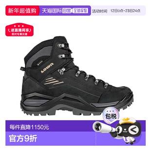 自营欧洲直邮LOWA RENEGADE EVO GTX MID男士黑色防水科技面料登