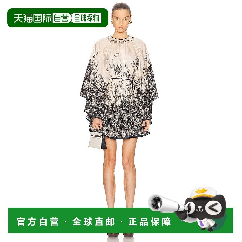 香港直邮ZIMMERMANN 女士 Rhiannon 灯笼式迷你连衣裙 3420DSS251,女装/女士精品,连衣裙,淘宝优惠券,粉丝福利购,淘宝优惠卷