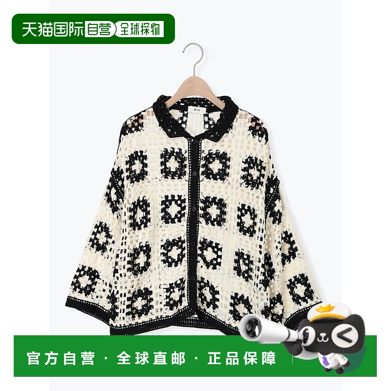 1h可退 日本直邮SM2 女士温暖透视花边针织衬衫 26008492233