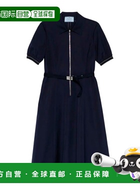 香港直邮PRADA 女士连衣裙 P3Q82H187PSOOOF0008 SS2026 黑色