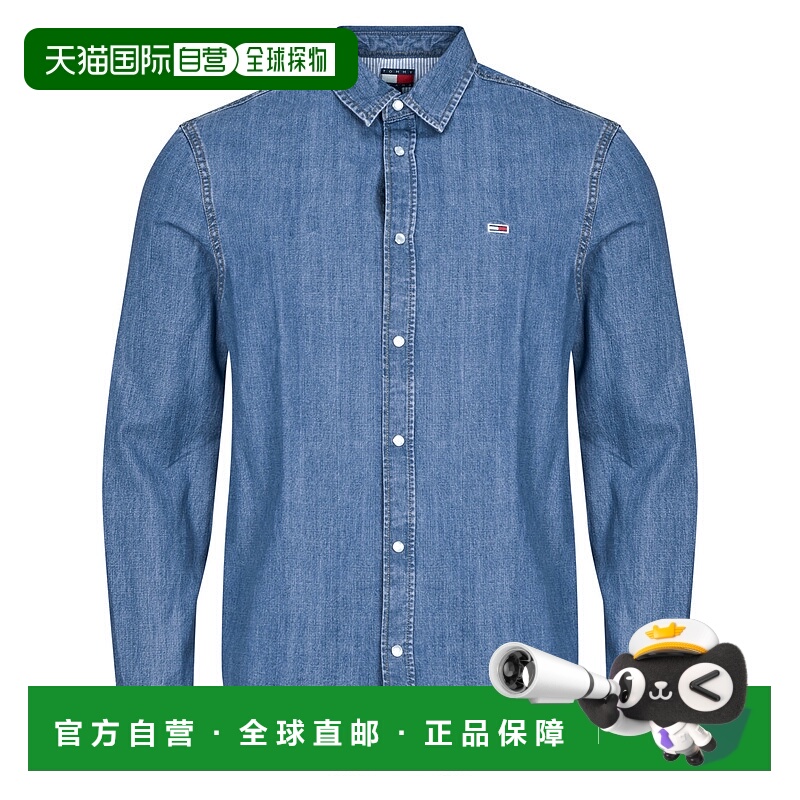 欧洲直邮Tommy Jeans  男衣服 春夏2025 长袖衬衫 RGLR FIT SHIRT