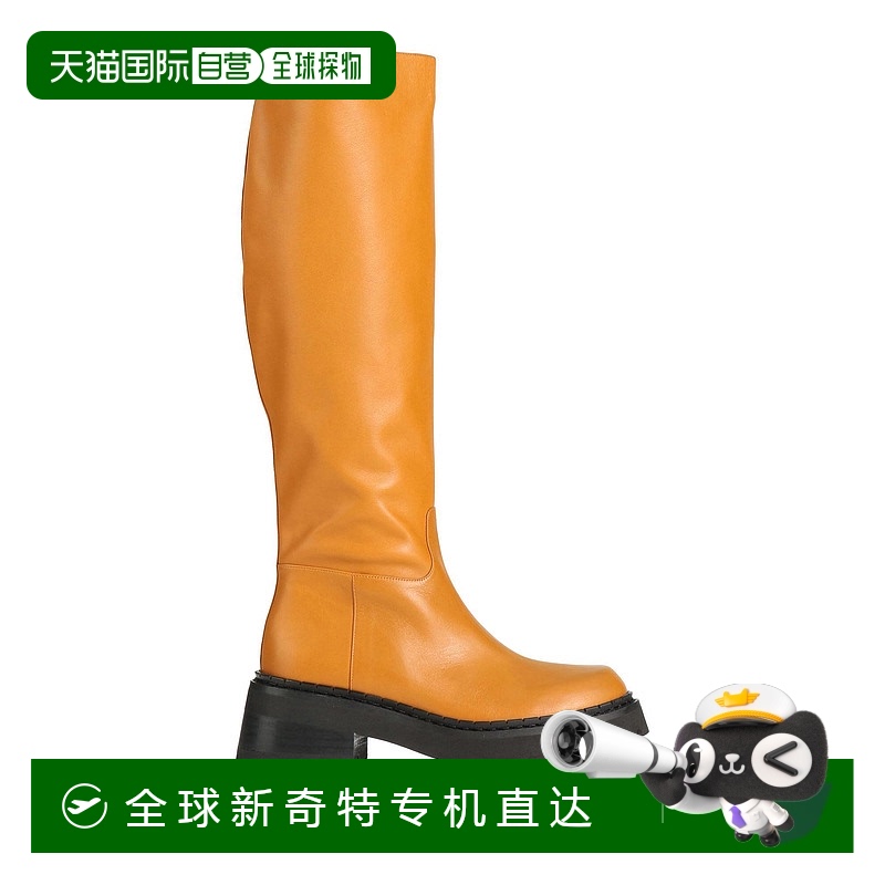 香港直邮潮奢 BY FAR 女士 靴子 yellow黄色 舒适时尚