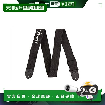 【日本直邮】芬达fender 背带 黑/灰色 twotone fender®2 标志