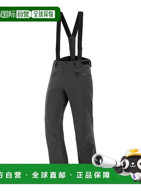 香港直邮SALOMON 男士休闲裤 LC2150900 AW2024 黑色 EDGE 滑雪背