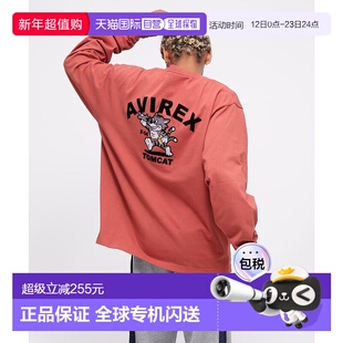 日本直邮AVIREX ECDP TOMCAT LS T 长袖恤 AV1129EM021749