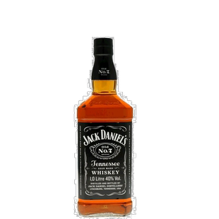 欧洲直邮Jack Daniels杰克丹尼黑标威士忌进口口感清香 1L 40%