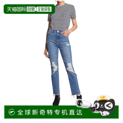 自营 current elliottSoulmate Pinyon蓝色牛仔裤 美国奥莱直发
