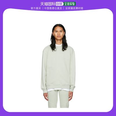 香港直邮潮奢 John Elliott 男士绿色 Oversized 套头衫