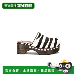 1h可退 香港直邮alaia 女士 平底木底鞋 AA3M050CK164 舒适时尚