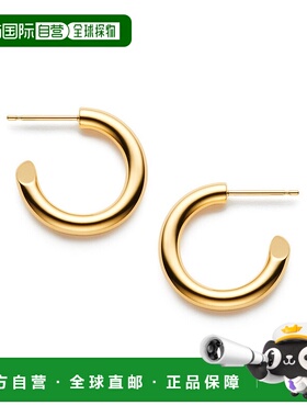 1h可退 日本直邮CAREERING PLACEBO 501 高级耳环 925银和18K金材