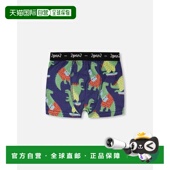 par Print deuxOrganic Boxer 自营deux Dino Cotton Blue blue